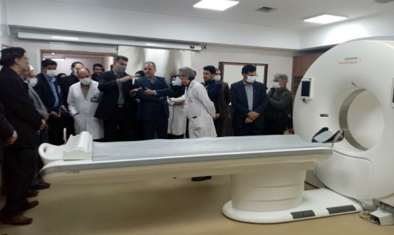  بهره‌برداری از دستگاه جدید «سی‌تی آنژیوگرافی» در بیمارستان افضلی‌پور