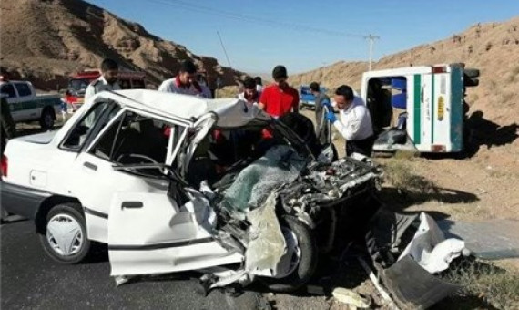 افزایش تصادفات جاده‌ای در جنوب کرمان