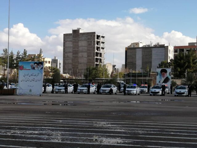 ۹۷ دستگاه خودرو به ناوگان خودرویی پلیس کرمان تحویل داده شد