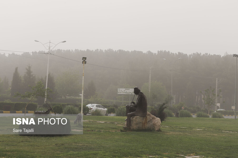 گردوغبار در کرمان به تدريج در حال کاهش است