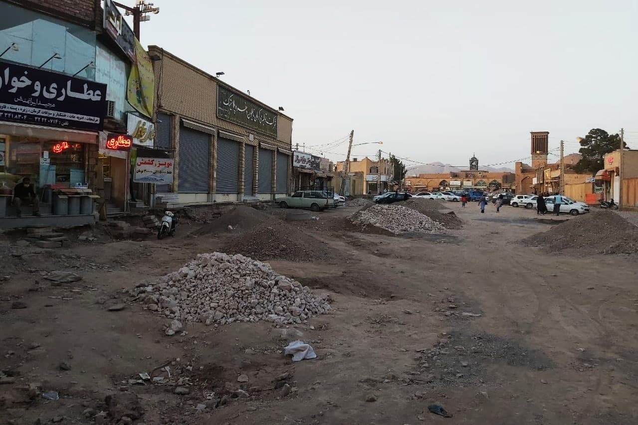  پیمانکار پیاده‌‌راه سازی خیابان تجلی کنار گذاشته شد  