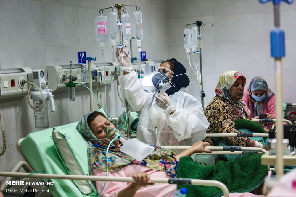   بستری 980 بیمار کرونا در تهران طی یک روز!  