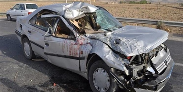 واژگونی خودروی حامل اتباع افغانستانی ۱۰ مصدوم برجا گذاشت