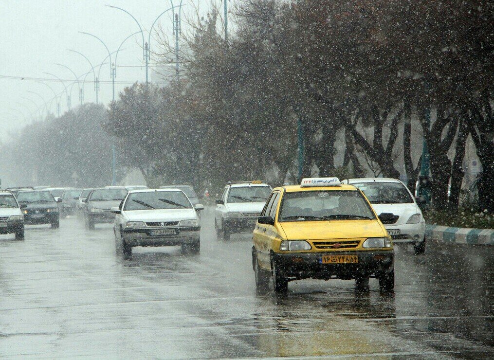 بارش برف و باران در شمال، غرب و مرکز استان