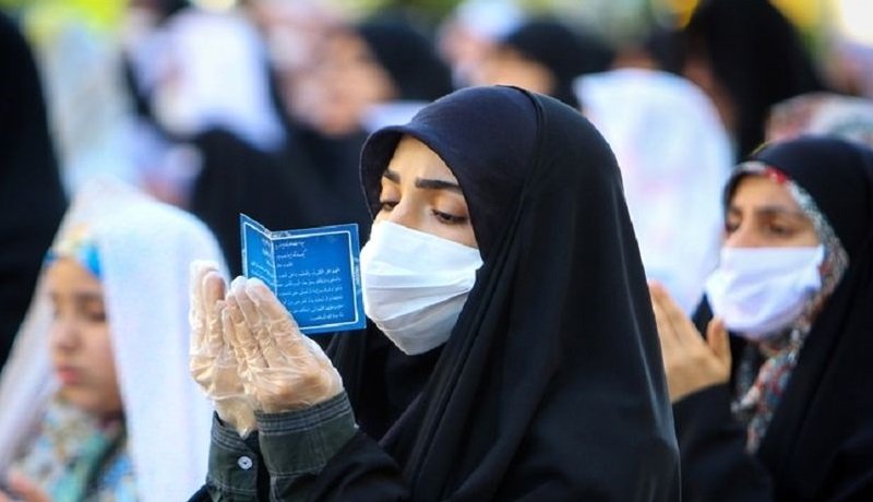 نمازگزاران عید فطر حتی در فضای باز از ماسک استفاده کنند