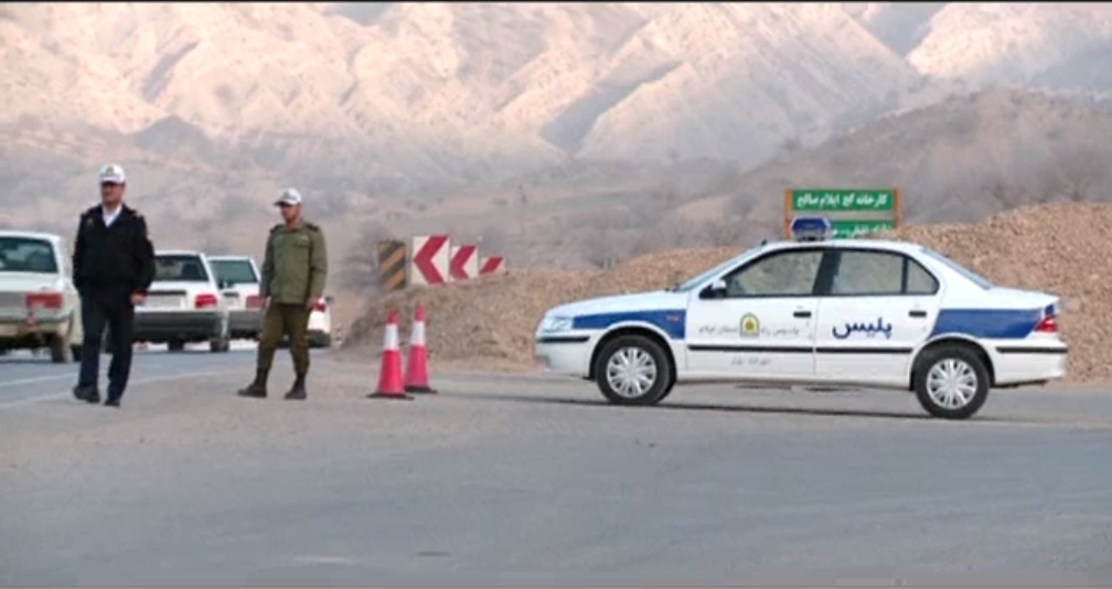 استقرار تیم‌های کنترل سرعت پلیس در جاده‌های کرمان 