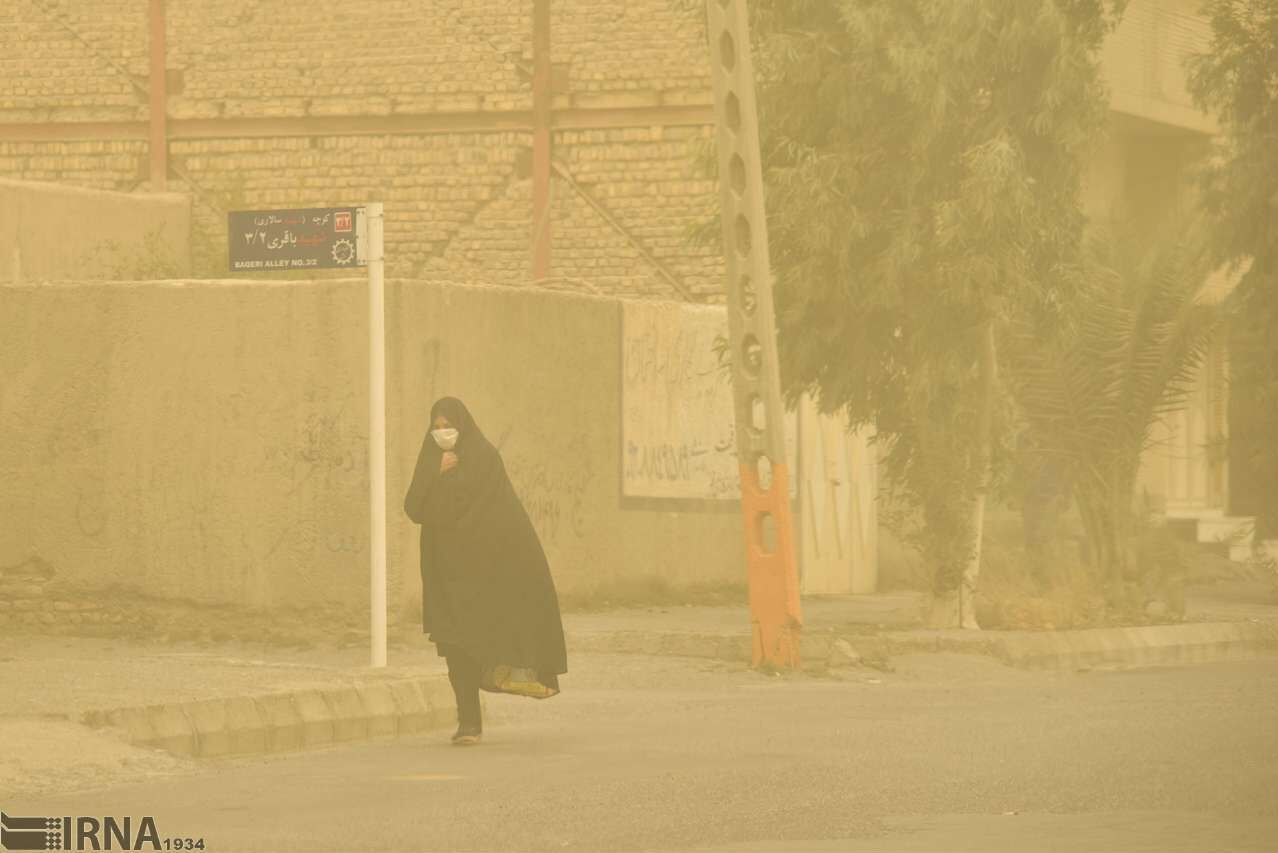 وزش باد شدید و گردوخاک در شرق کرمان