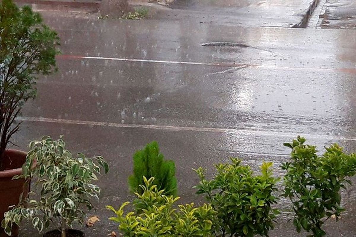 احتمال بارندگی و رگبار پراکنده در بیشتر مناطق استان