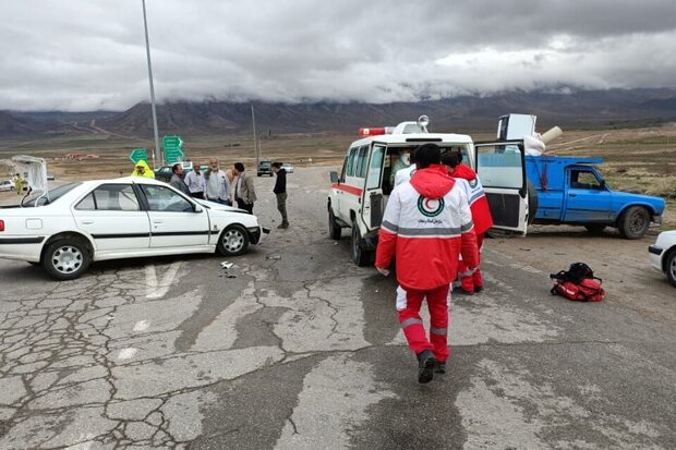 افزایش ۷ درصدی تلفات حوادث رانندگی در جاده‌های شمال کرمان