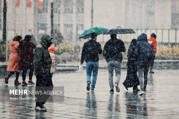 پیش‌بینی بارش برف و باران در برخی مناطق کرمان