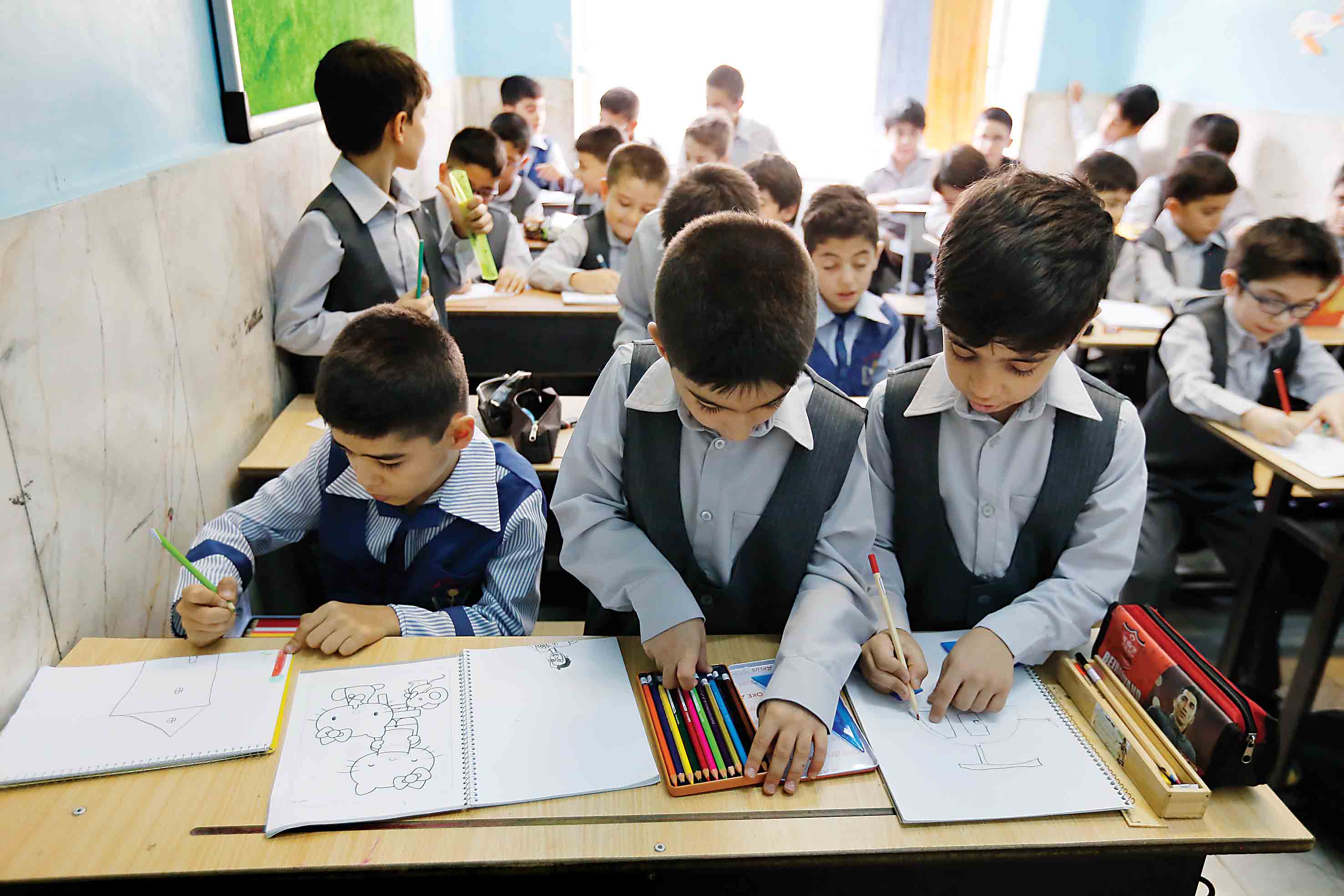 کلاس‌های درس  40 نفره در کرمان و رفسنجان!