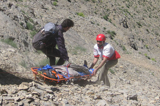 مرگ یک گردشگر در ارتفاعات روستای گیشین