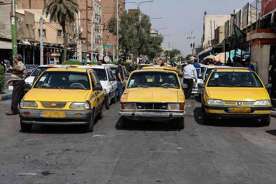 فعالیت ۵۵۹۱ دستگاه تاکسی فرسوده در استان کرمان 