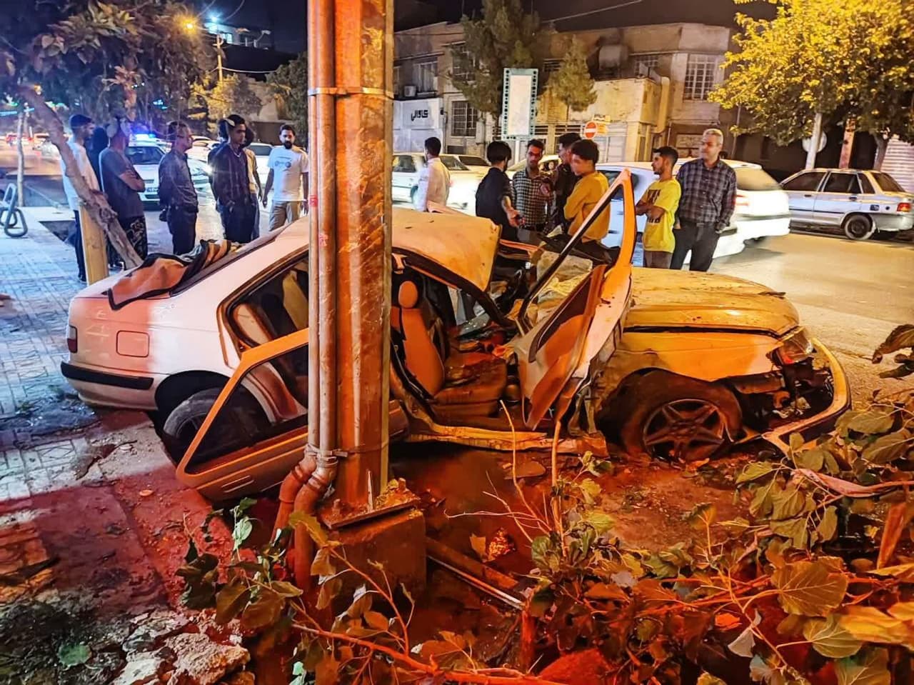 سرنشین خودرو پژو پارس در تصادف جان باخت