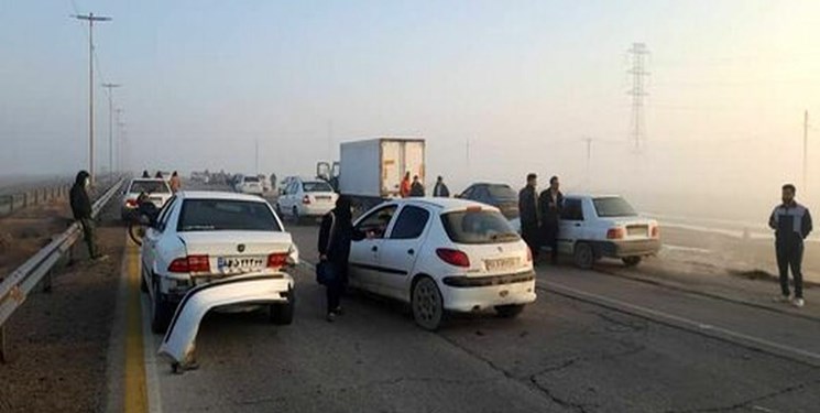عدم توجه به جلو دلیل اصلی تصادفات در جاده‌های کرمان