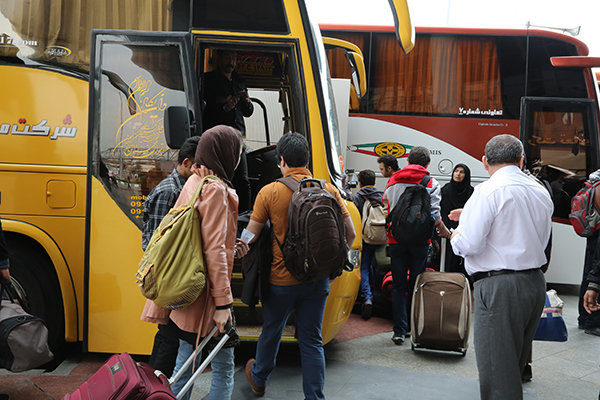 ۷۰۰ هزار کرمانی با ناوگان حمل‌ونقل عمومی به سفر نوروزی رفتند