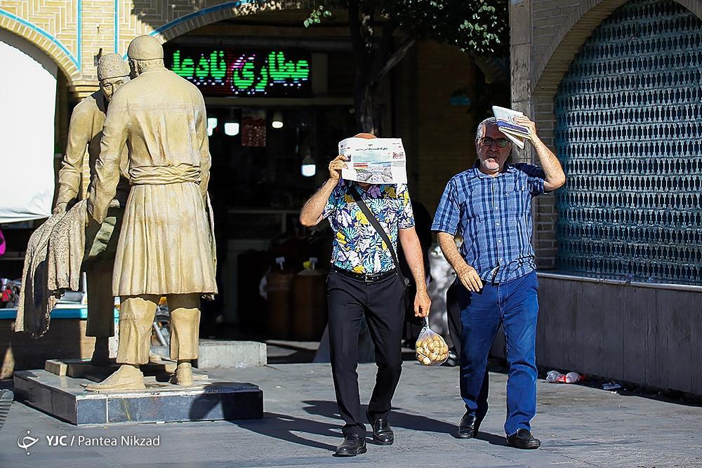 ثبت بیشترین افزایش دمای تیرماه در کرمان 