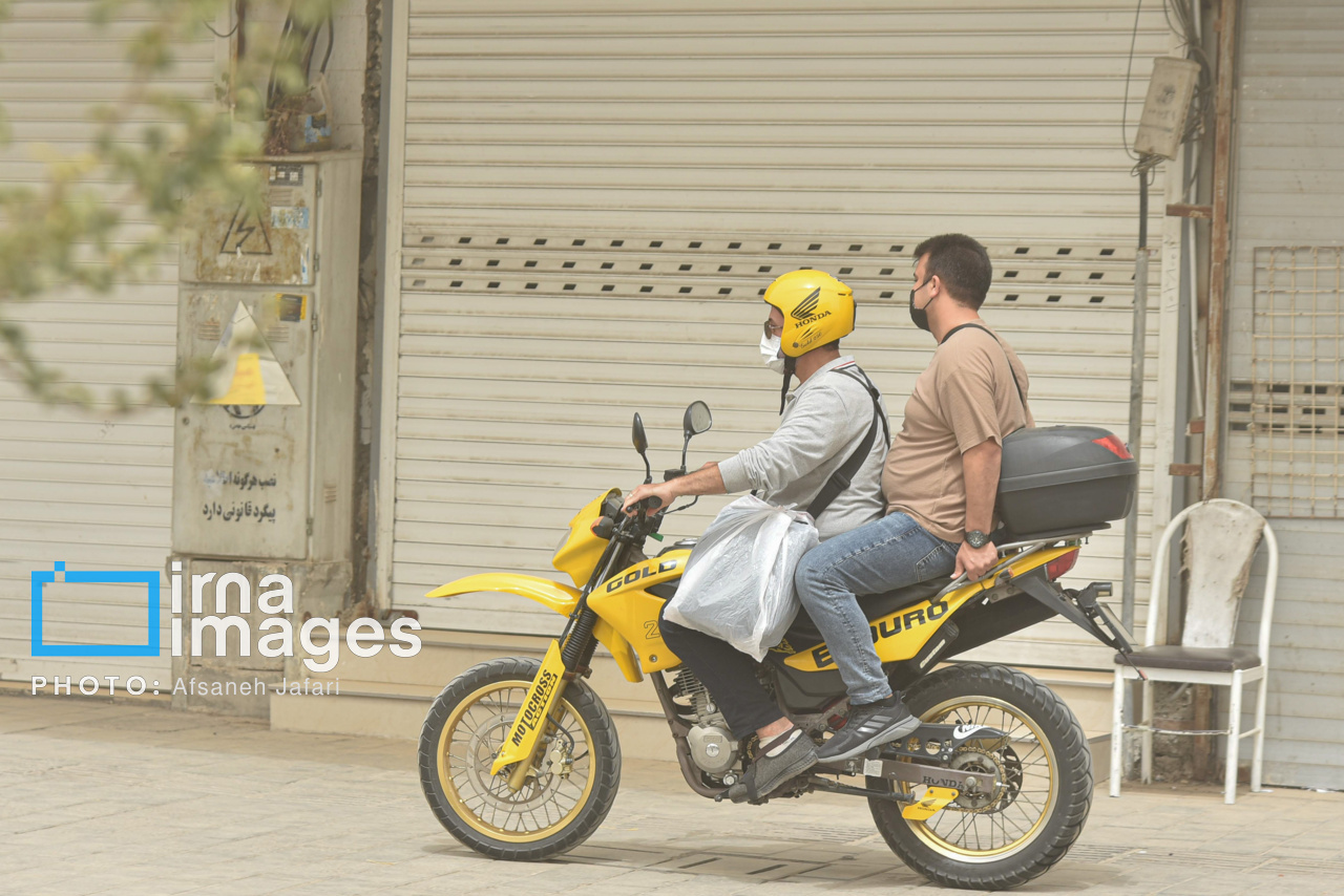 وضعیت هوای فهرج و شهداد خطرناک شد