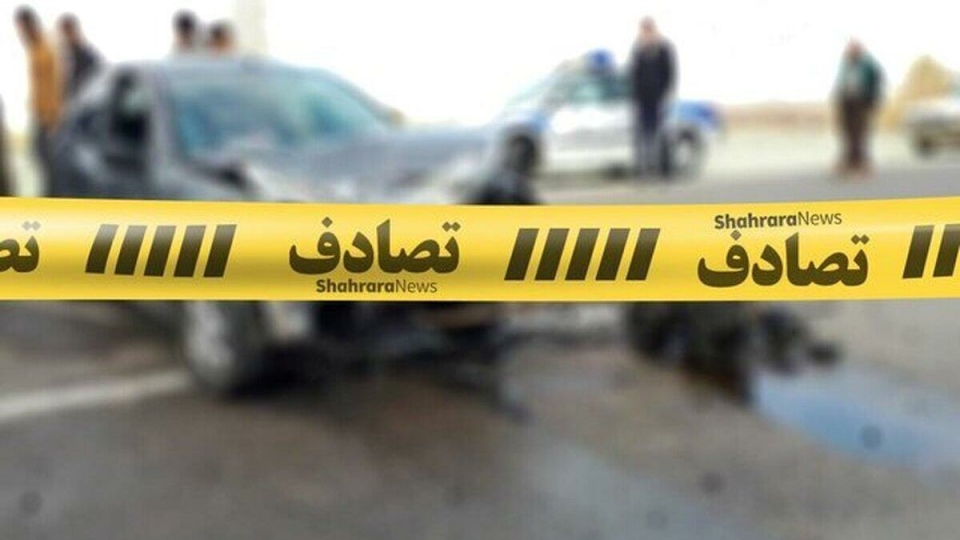 مرگ دلخراش دایی و خواهرزاده در صحنۀ تصادف 