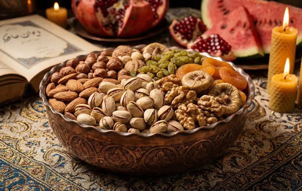 آجیل یلدا نسبت به پارسال تا 40 درصد گران شد