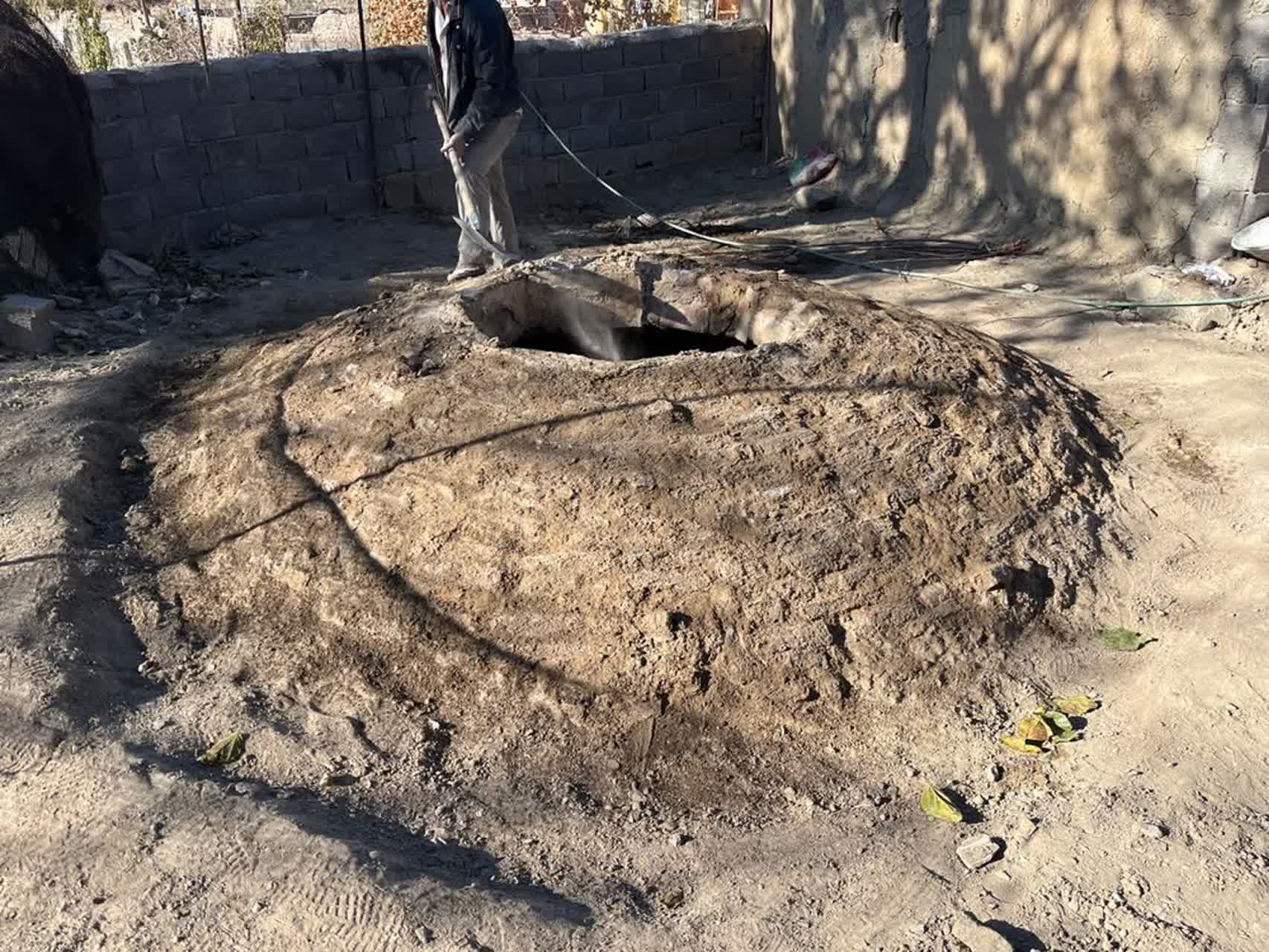  مرمت حمام تاریخی باب‌هوتک زرند در حال انجام است