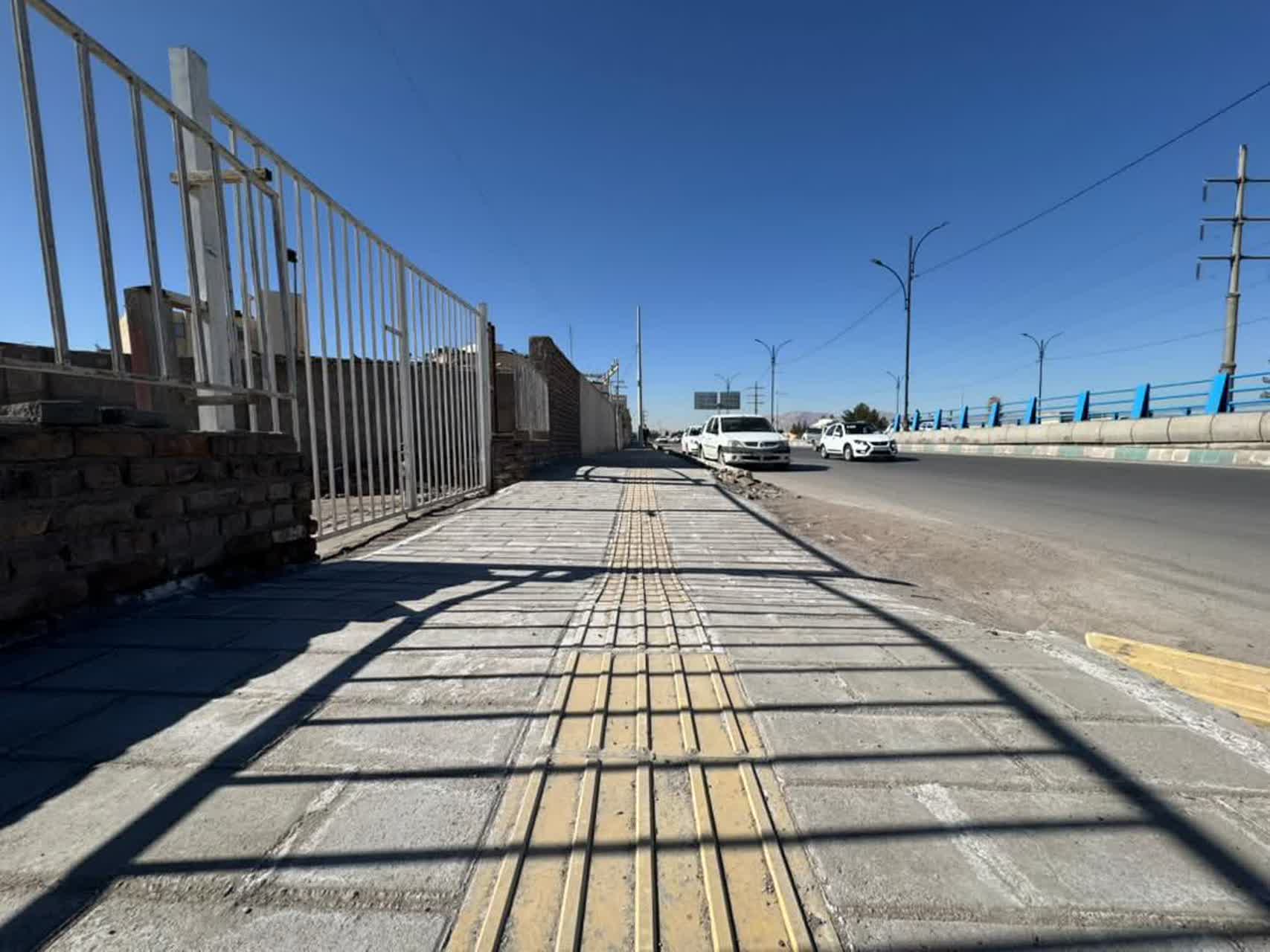 پیشرفت ۸۰ درصدی محوطه‌سازی اطراف پل شهید زنگی‌آبادی