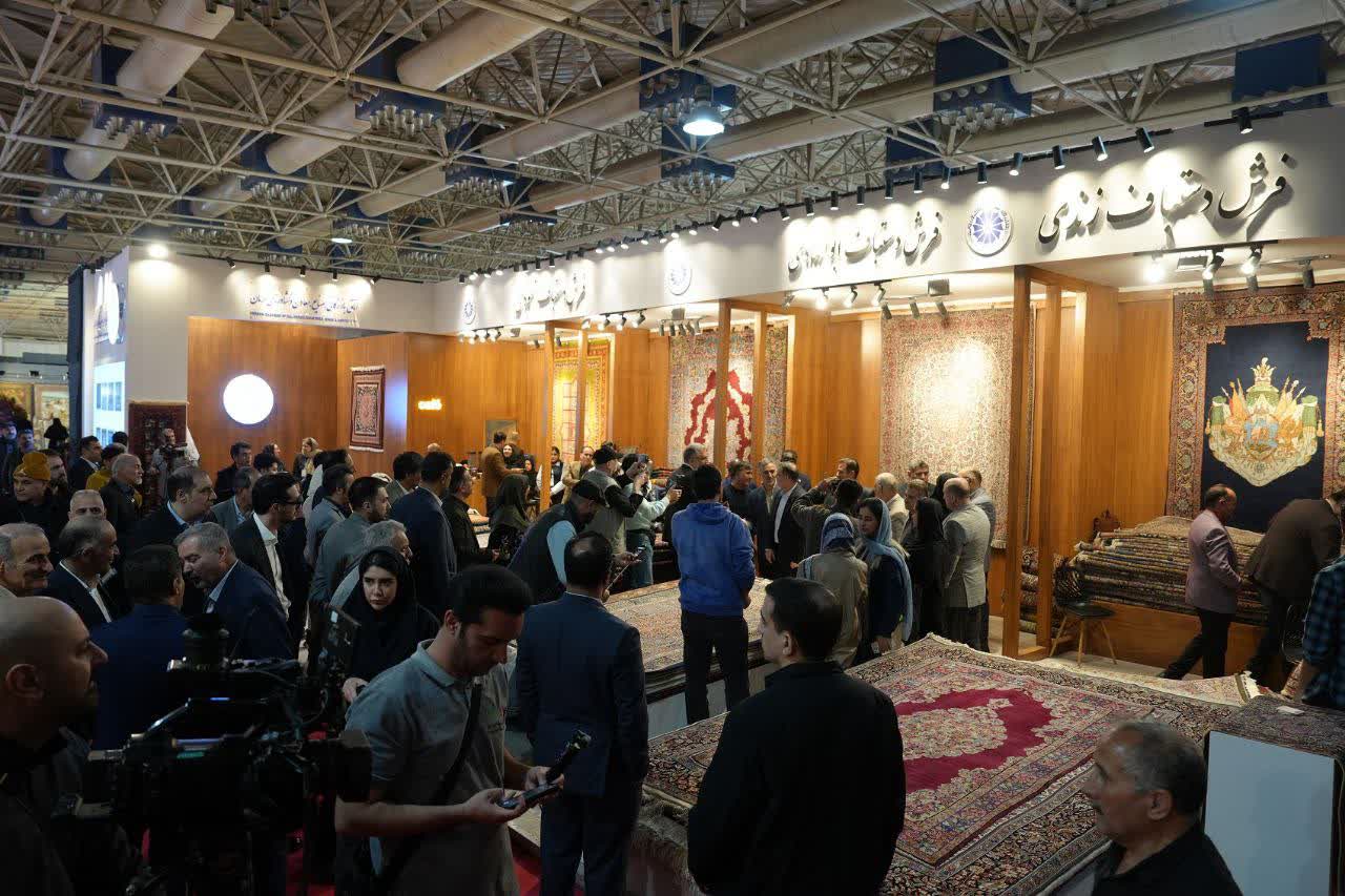 پاویون اتاق کرمان در نمایشگاه فرش دستباف تهران دایر شد
