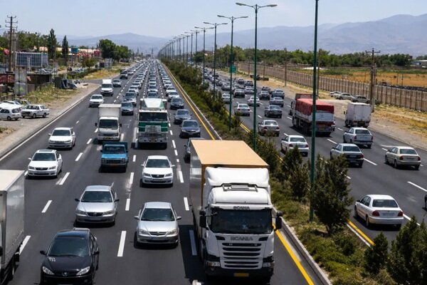 «کرمان-ماهان» و «باغین-کرمان» پرترافیک‌ترین جاده‌های استان در شهریور