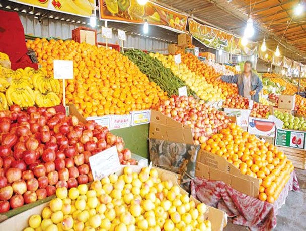 کاهش قدرت خرید میوه در کرمان