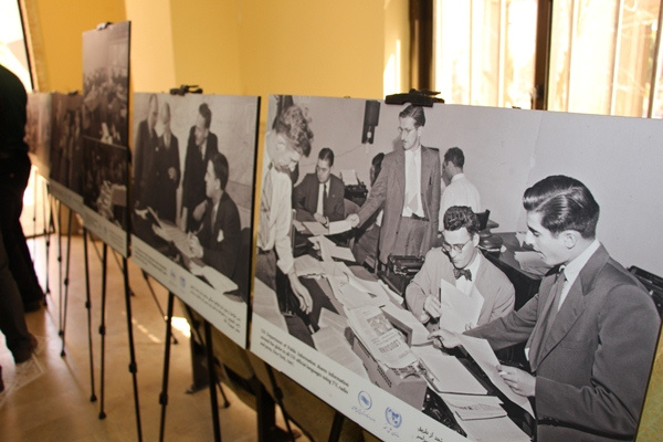 نمایشگاه اسناد همکاری سازمان ملل و ایران در کرمان