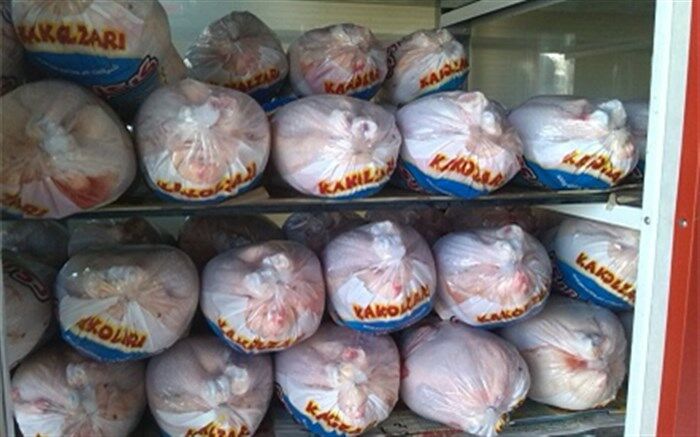 توزیع مرغ منجمد 10500 تومانی در کرمان