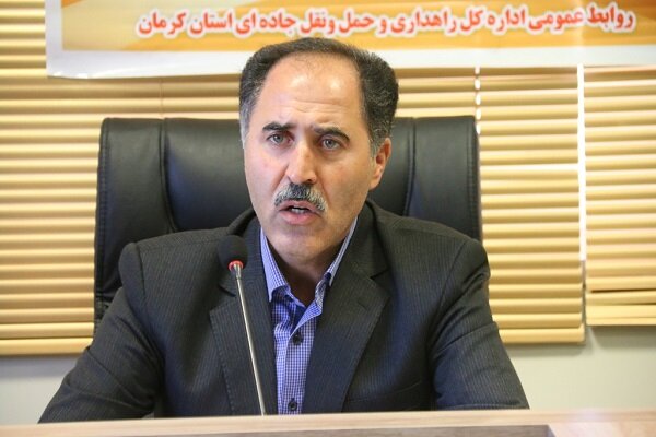 ثبت تردد 58 میلیون خودرو در جاده‌های استان کرمان