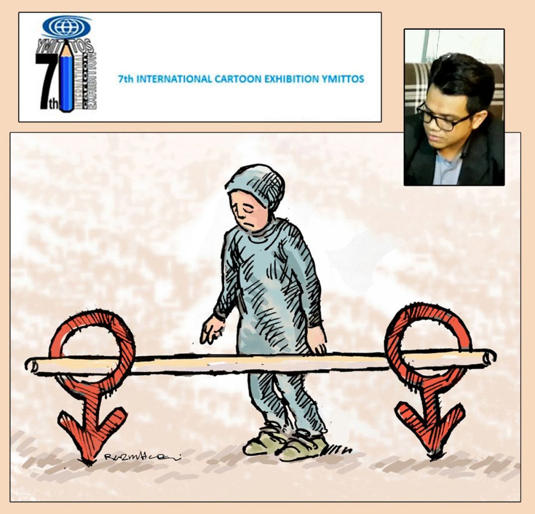 «رزم‌حسینی» در لیست برگزیدگان مسابقۀ بین‌المللی کارتون یونان