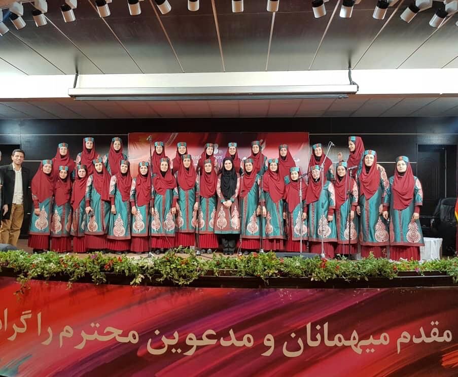گروه کرال فرهنگیان کرمان رتبۀ دوم را کسب کرد