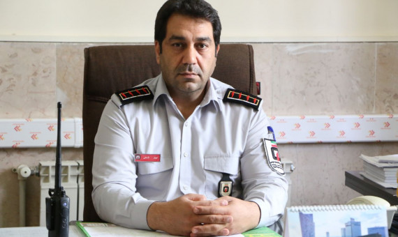 چهارمین دورۀ مسابقات آتش‌نشانان کرمانی برگزار شد