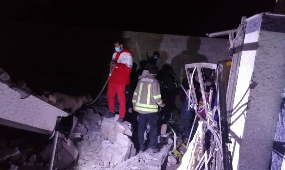 یک شهروند کرمانی در انفجار منزل مسکونی جان باخت