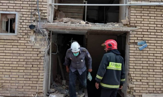 انفجار و تخریب دو منزل مسکونی در کرمان