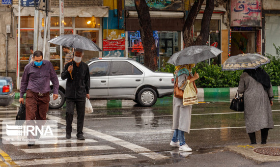 رگبار پراکنده و تندباد در راه است