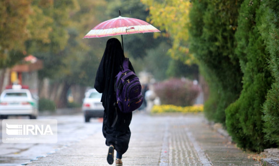 پیش‌بینی بارش باران در کرمان