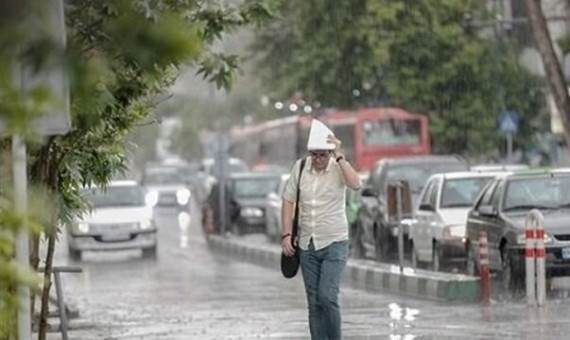 رگبار پراکندۀ باران در غرب کرمان پیش‌بینی می‌شود