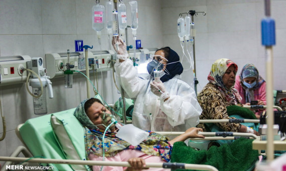   بستری 980 بیمار کرونا در تهران طی یک روز!  
