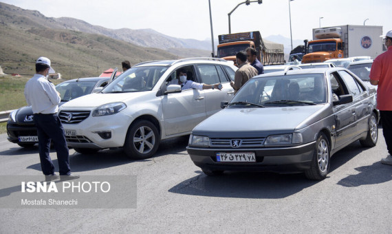 ۵۰۰ هزار تهرانی در تعطیلات با خودرو سفر رفتند!