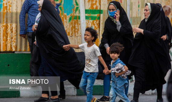 باد شدید و خیزش گردوخاک در شرق کرمان