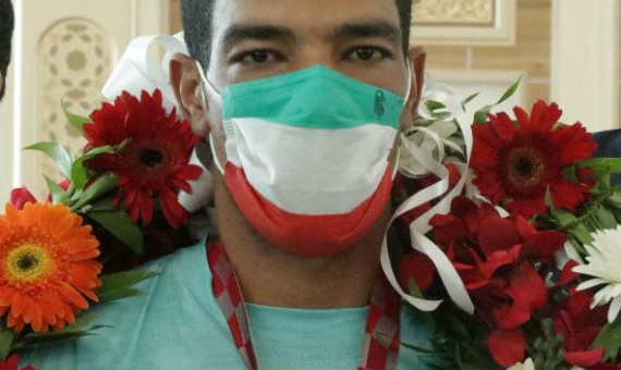 «سعید افروز» قهرمان پارالمپیک توکیو به کرمان بازگشت