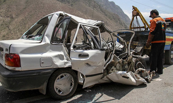 جان باختن ۱۱۰۰ نفر در حوادث رانندگی نوروز ۱۴۰۱