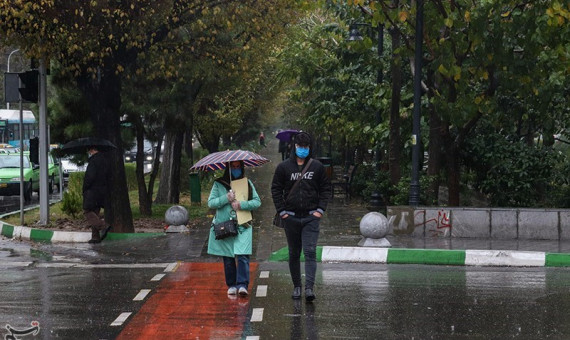 بارش باران تا عصر امروز در برخی مناطق کرمان ادامه دارد