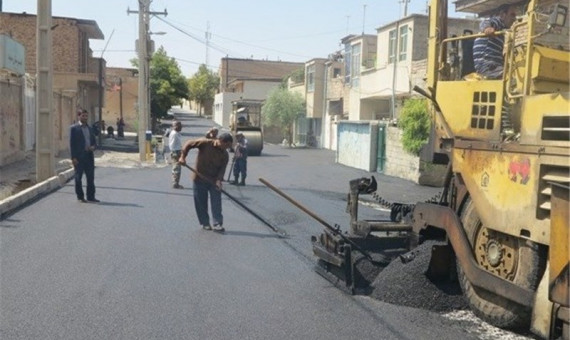 آسفالت معابر با اولویت پرداخت خودیاری انجام می‌شود