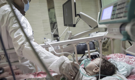 افزایش بستری کودکان مبتلا به اومیکرون در کرمان