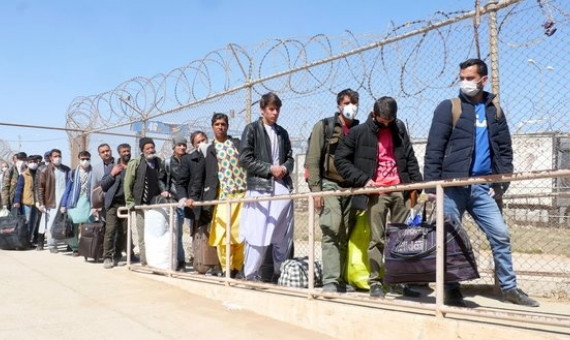 روزانه ۵ هزار افغان از مرزهای رسمی وارد کشور می‌شوند