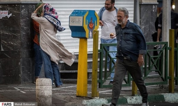 وزش باد شدید در شمال و جنوبشرق کرمان